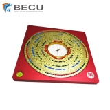 Изготовленный на заказ китайский антикварный компас фэн-шуй с ЧПУ