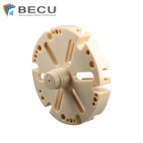 5-осевая обработка пластмассы PEEK Механическая втулка