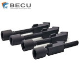 Черный нейлоновый медицинский резьбовой винт от MJF 3D Printing